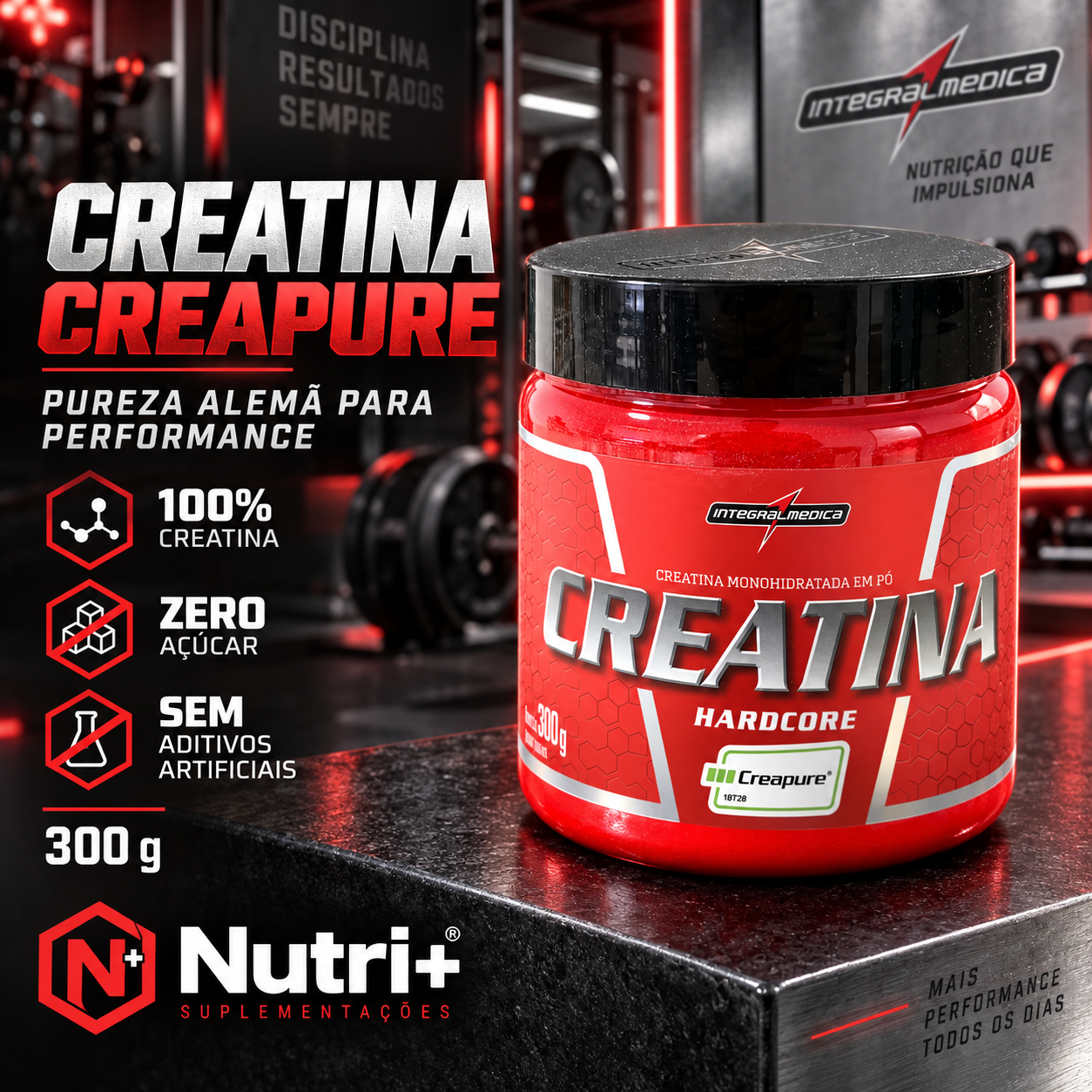 Creatina Hardcore Creapure 300 g